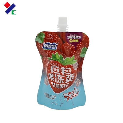 OEM Liquid Recyclable Spout Pouches Food Grade Packaging Customized