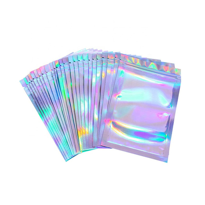 Hologram Laser 3 Side Seal Bags 4x6 inch For Food Storage