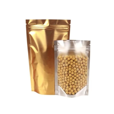 Doypack Stand Up Zipper Pouch Food Grade Moisture Proof 50 Micron For food