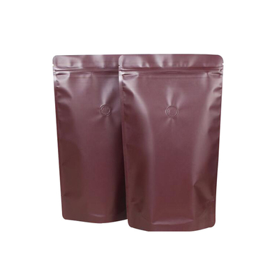 Moisture Proof Food Packaging Stand Up Pouch Aluminum Foil 80-180mic With Zipper SGS FDA