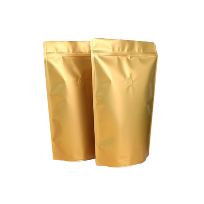 Moisture Proof Food Packaging Stand Up Pouch Aluminum Foil 80-180mic With Zipper SGS FDA
