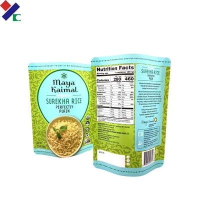 Resealable Mylar  Bags Retort Pouch Resist High Temperature 135 Degrees