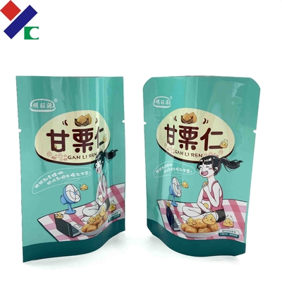 Resealable Mylar  Bags Doypack High Temperature 135 Degrees FDA Approved