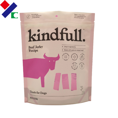 Mylar Printed Biodegradable Stand Up  Bags / Resealable Food Packaging Bags