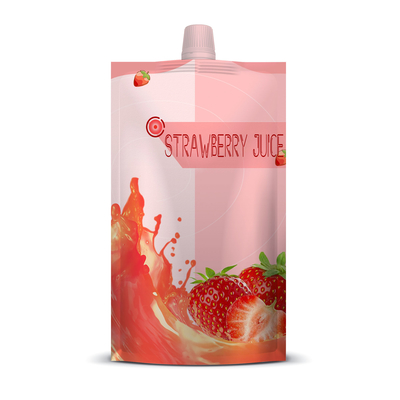 100ml Stand Up Reusable Plastic Juice Spout Pouch Non Toxic