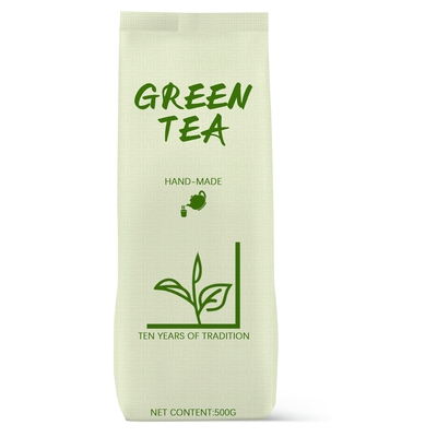 Heat Seal Foil Laminated Printed Side Gusset Bags Plastic Tea Pouches Packaging