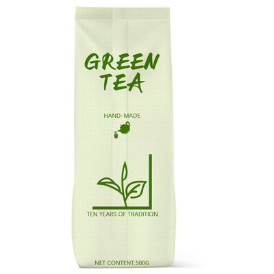 Heat Seal Foil Laminated Printed Side Gusset Bags Plastic Tea Pouches Packaging