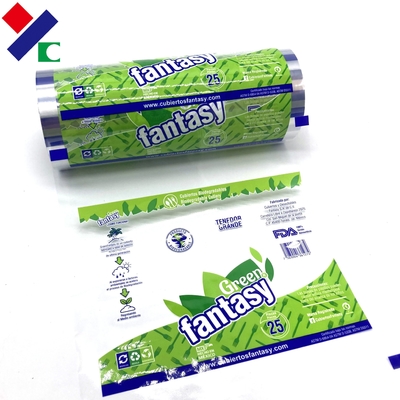 Clear Plastic Food Packaging Film Roll BOPP CPP Laminated 30 Micron