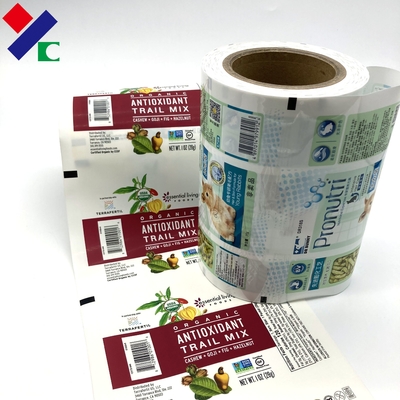 Metallized Pantone Food Packaging Film Roll 80 Micron Food Grade material