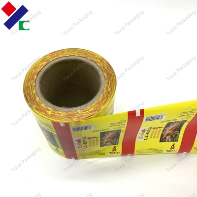 Laminated Food Packaging Roll Film 10 Color Gravure Printing