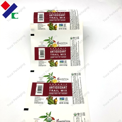 Laminated Food Packaging Roll Film 10 Color Gravure Printing