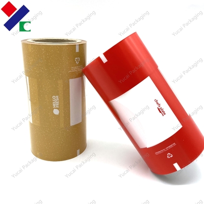 Food Packaging Laminated Roll Film Printed Plastic BOPP Foil Film