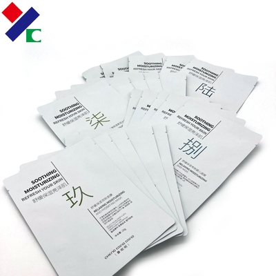 Skincare Facial Care Small Heat Sealed Plastic Bag Waterproof Mylar Packaging