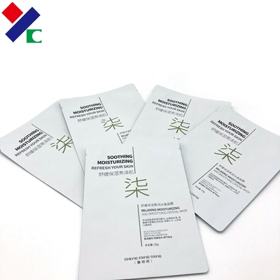 Skincare Facial Care Small Heat Sealed Plastic Bag Waterproof Mylar Packaging