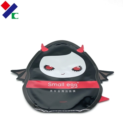 Customized Shaped Foil Packaging Bag For Cosmetic Products Gravure printing