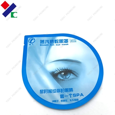 Custom Special Shape Cosmetic Products Foil Pouch Packaging CMYK Color