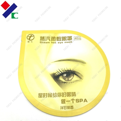 Hight Barrier Aluminum Foil Printed Plastic Pouch 180 micron for Eye Mask