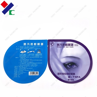Custom Special Shape Cosmetic Products Foil Pouch Packaging CMYK Color