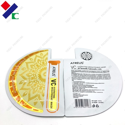CMKY Heat Seal Bag For Cosmetic Products Customized Shaped Foil Inside