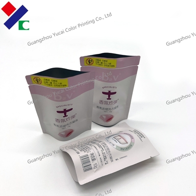 Rotogravuer Printing Stand Up Zipper Pouch Aluminum Foil Packaging Bag Cosmetic Products