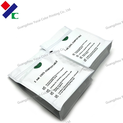 Bee Coffee Biodegradable Packaging Bags High Barrier Foil Material