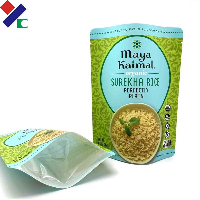 Resealable Mylar  Bags Retort Pouch Resist High Temperature 135 Degrees