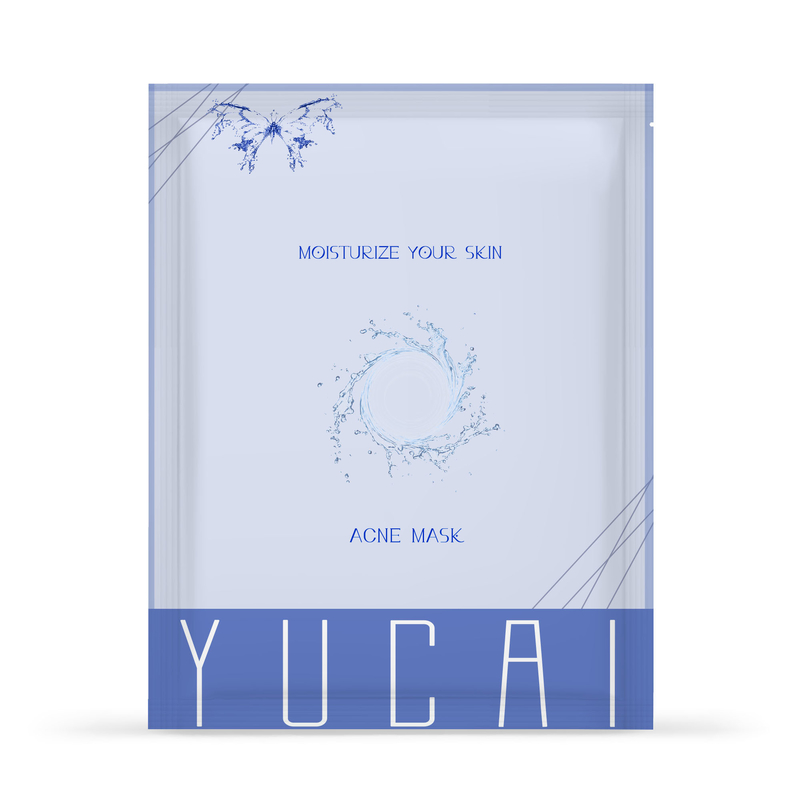 Facial Mask 3 Side Seal Pouch With High Foil Barrier Gravure Printing