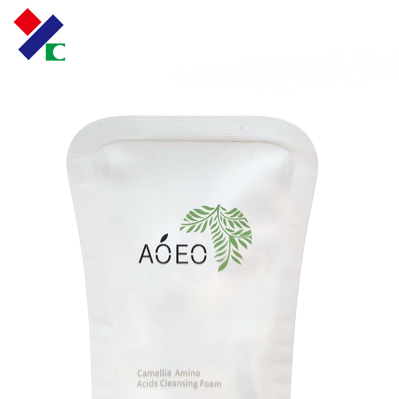 10G 15G Plastic Foil High Barrier Spout Pouch Packaging for Men And Women Cleanser