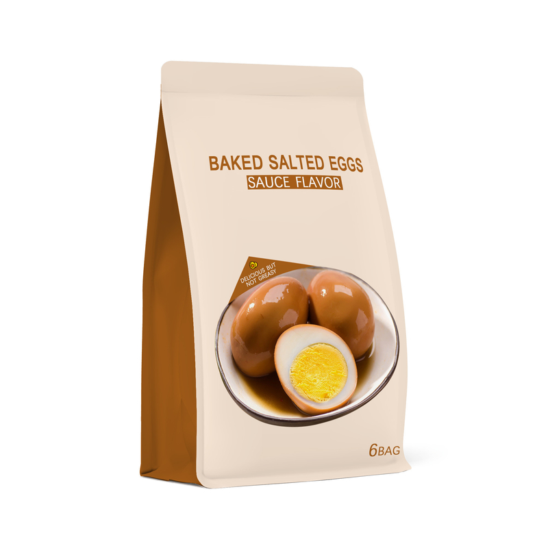 250g China Chestnut Recyclable Packaging Bags Zipper Heat Sealable