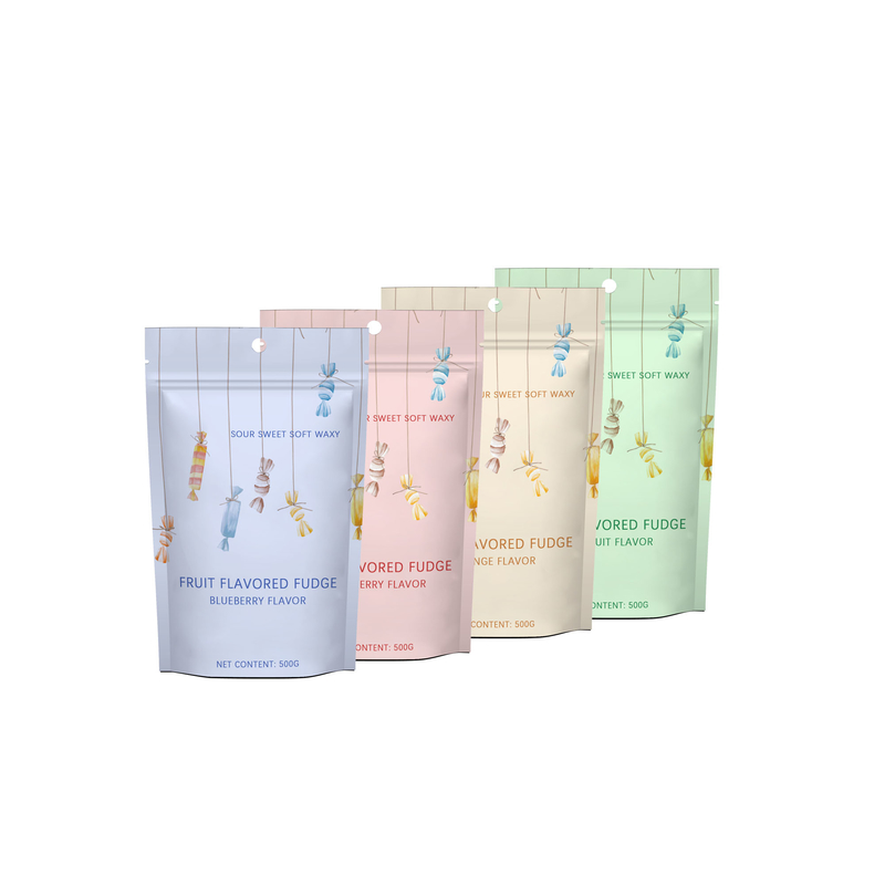 Coffee Biodegradable Packaging Bags Kraft Paper  Stand Up Pouch With Valve