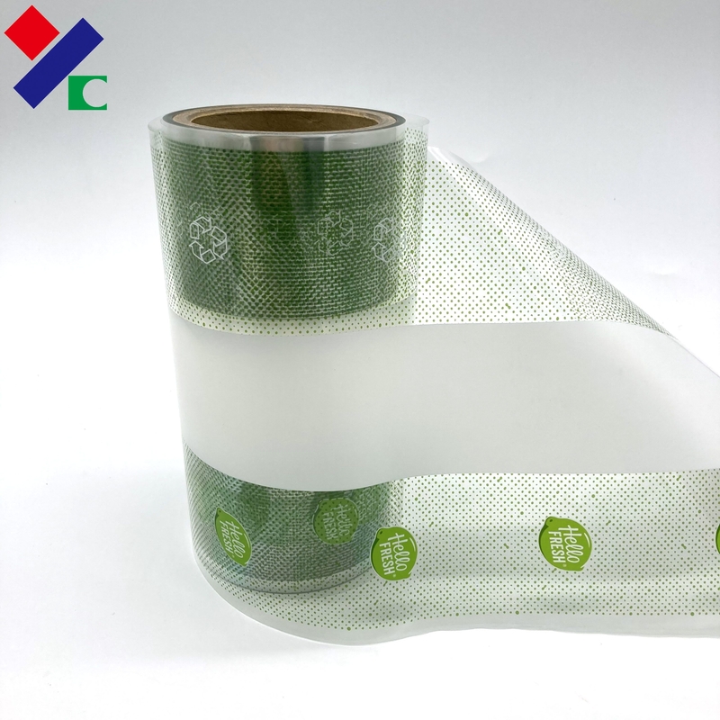 200 Microns High Barrier Plastic Roll Film Aluminum Foil Food Packaging