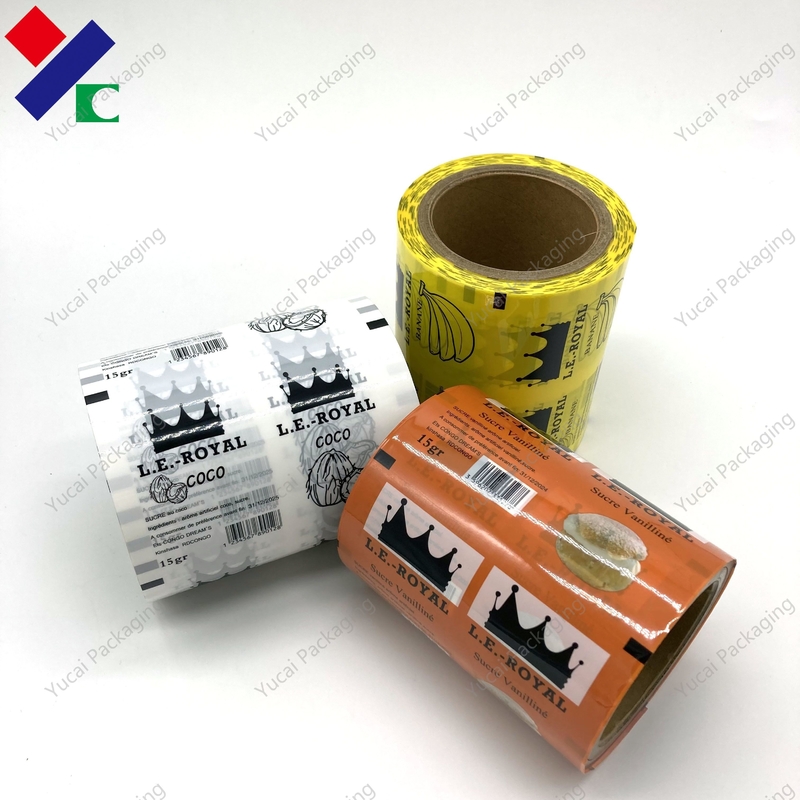 Nylon Laminated PE Stretch Jumbo Film Roll Packing Candy