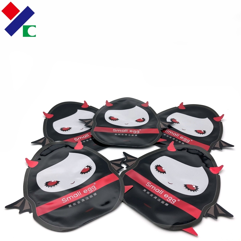Customized Shaped Foil Packaging Bag For Cosmetic Products Gravure printing