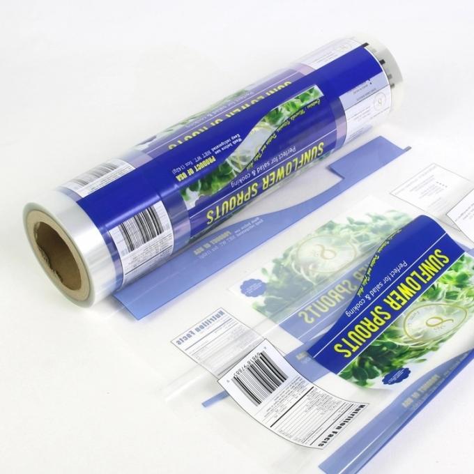 Food Grade Plastic Film Roll Biscuit Bread Crispy Cookies Food Pack 1Oz