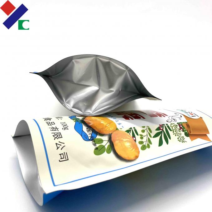 Laminated Aluminium Foil Packaging Bags High Temperature Food Grade 340g