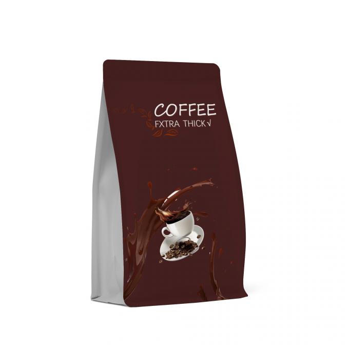 Reusable Side Zipper Heat Sealable Pouches 250G Empty Coffee Beans Storage Bag 2